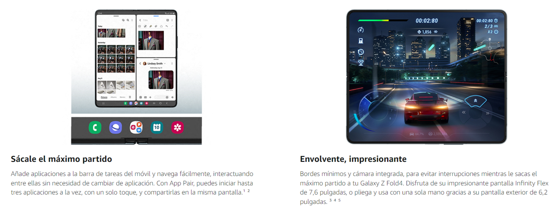 Samsung Galaxy Z Fold 4 Caracteristicas